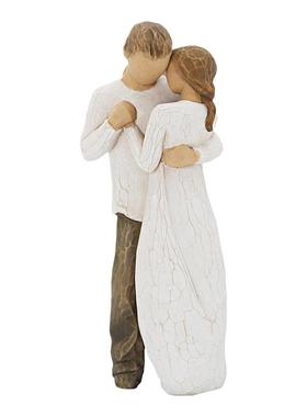 美国爱情人物礼盒装摆件