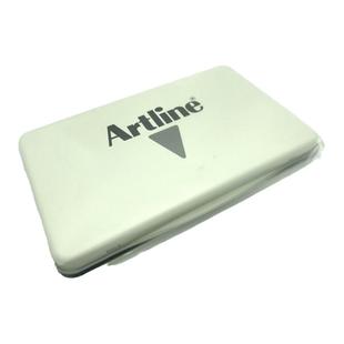 日本旗牌EHJ-4特大号印台办公印泥盒有黑蓝红色印油2号87*143mm