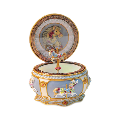 天空之城旋转星座音乐盒生日礼物