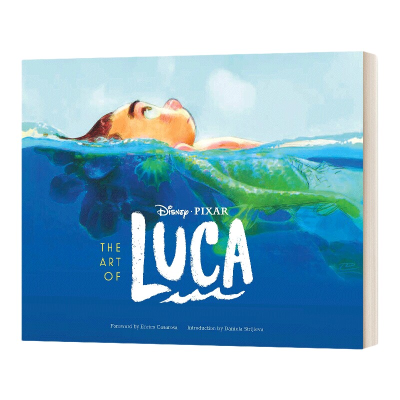英文原版 The Art of Luca 夏日友情天 动画电影艺术设定集 迪斯尼皮克斯出品 电影幕后设计制作画册 英文版 进口英语原版书籍