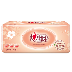 心相印实惠装原生木浆无香抽纸