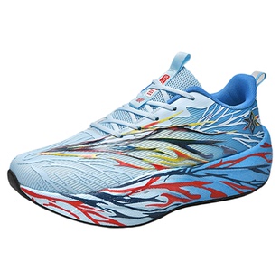 男中大童双网运动鞋子秋冬季男孩透气初中学生轻便软底竞速跑步鞋