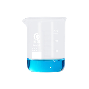 垒固玻璃烧杯高硼硅低型耐高温烧杯实验器材200 250 500 1000ml