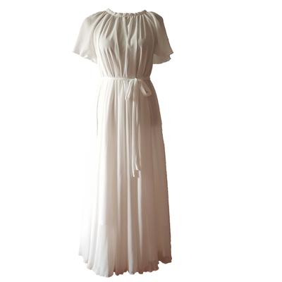 雪纺纯色波西米亚大摆