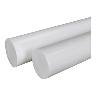 聚四氟乙烯棒四氟棒料铁氟龙棒PTFE塑料王耐高温特氟龙实心棒加工