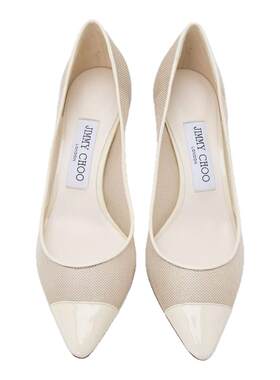 JIMMY CHOO 周仰杰新款女士羊皮尖头细跟高跟鞋银泰百货 301604