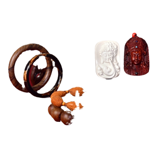 直播专拍南红手串女男蜜蜡海柳手链吊坠松石文玩木饰猛犸沉香手串