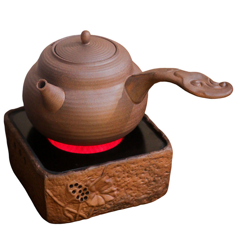 健康养生壶煮茶壶煮水壶烧水陶壶电陶炉套装泡茶老岩泥明火