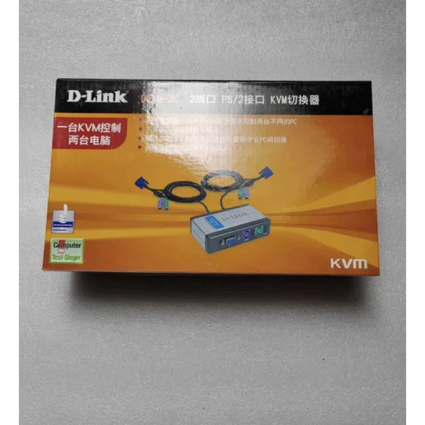 议价DLink友讯DKVM2K双端口交换机现货可维修