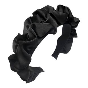 发箍女高颅顶显脸小头箍压发褶皱木耳边发夹圆脸夏季2025新款发卡