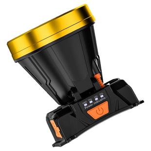 头戴式强光头灯工地专用安全帽矿灯充电锂电超亮长续航感应疝气灯