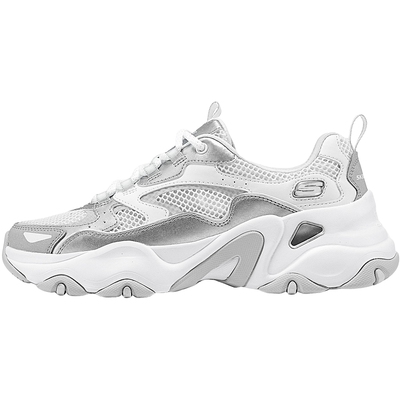 斯凯奇经典款老爹鞋厚底熊猫鞋