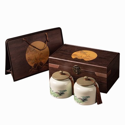 安吉白茶茶叶礼盒装空盒