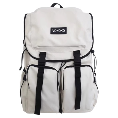 法国MK&ins新款旅游双肩包男大容量旅行女士短途外出行李学生书包