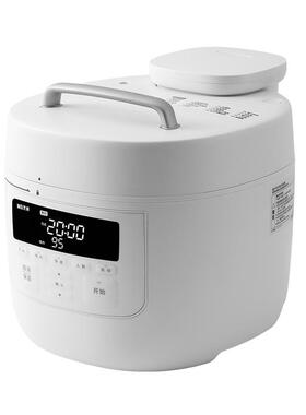 西罗卡siroca智能锁鲜电压力锅家用5L大容量多功能陶瓷白