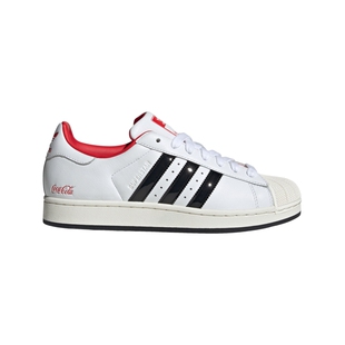 可口可乐联名SUPERSTAR II复古贝壳头板鞋adidas阿迪达斯三叶草