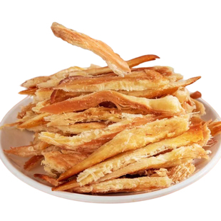 鲜捕头香烤鳕鱼片炭烤手撕香辣鱼皮即食高蛋白海鲜零食