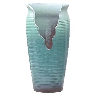 多肉花盆缺口盆切口悬崖高桩九尾狐透气创意粗陶绿植花卉客厅花瓶