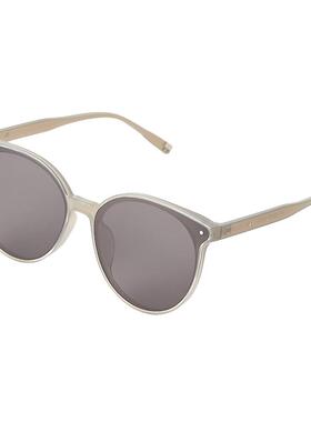 三福墨镜小圆钉猫眼框时尚高级感眼镜2026新款