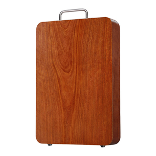 进口铁木砧板实木菜板抗菌防霉家用食品级整木方形切菜板厨房案板