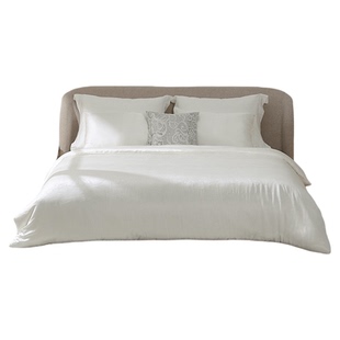 银桑INESANCE法式高奢真丝提花蚕丝被双宫桑蚕丝春秋四季被子被芯