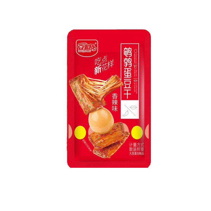 豆多奇鹌鹑蛋豆干素肉小包装小吃零食解馋休闲食品豆腐干即食卤味