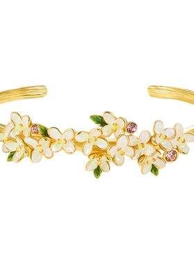 juicygrape浪漫法式桂花手镯