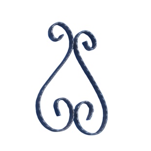 铁艺护栏围栏护栏配件铁艺弯花定制焊接配件铸造冲压尖头花件包邮