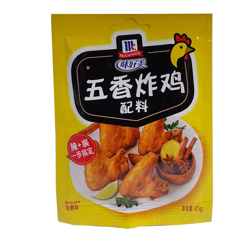 味好美五香45G*5袋炸鸡块