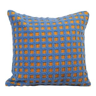 『荷包蛋  蓝色』抱枕沙发客厅靠枕靠背卧室床上靠垫抱枕套不含芯