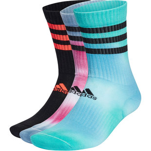 Adidas/阿迪达斯官方正品春季男女运动训练休闲袜子三双装 HB1277