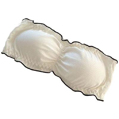 无肩带内衣女防滑抹胸2024夏季