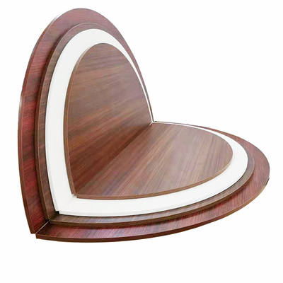 桌子家用酒店对折圆台面