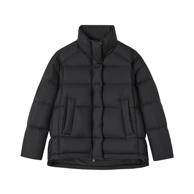 indicia标记商场同款冬季新款极简通勤风羽绒服面包服F2D4YR839F