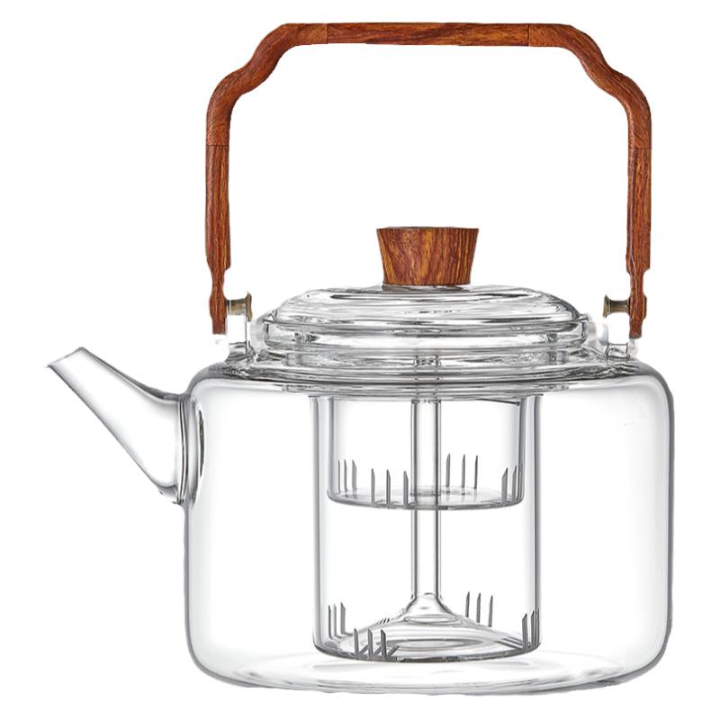 忆壶茶玻璃煮茶壶煮茶器耐热家用烧水壶养生泡茶具电陶炉专用套装