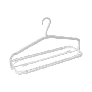 大衣架晒被子床单浴巾晾衣架被套阳台晾晒神器专用折叠水槽沥水袋