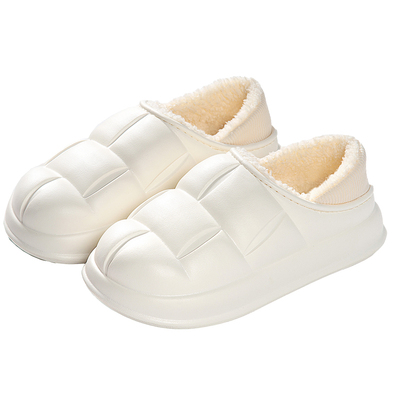 防水棉拖鞋女士冬季包跟棉鞋