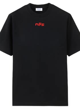OFF-WHITE™情侣简约宽松短袖T恤