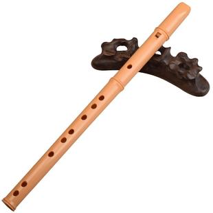 树脂竖笛竖吹民乐笛子初学演奏成人6儿童A六孔F入门便携小乐器G调