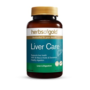 Herbs of Gold和丽康奶蓟草八重复合水飞蓟片liver care肝脏60粒