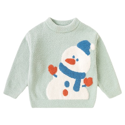 嘟嘟家男童毛衣冬季儿童针织上衣宝宝冬装韩版衣服女童秋冬款童装