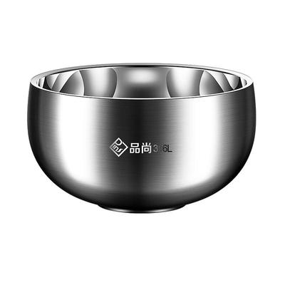 316L食品级儿童防烫防摔抗菌碗
