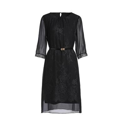 乔万尼桑蚕丝法式商场同款连衣裙