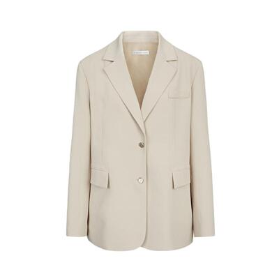 s.deerOL风单排扣宽松西装外套