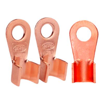 开口铜鼻子电线接线端子铜接头电线连接器OT10A 20A 30A 40A 50A