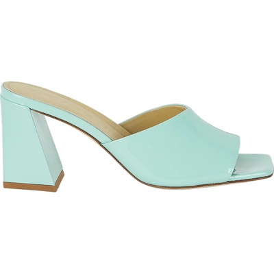 aeyde 春夏女漆皮穆勒鞋凉鞋