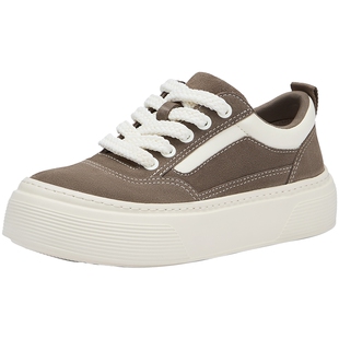 热风男鞋26年春季新款男士休闲鞋厚底板鞋户外慢跑鞋子H14M26113