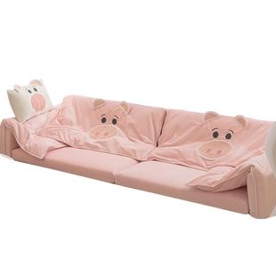 【哼哼猪】2025新款飘窗沙发飘窗垫轻奢窗台垫定制网红阳台垫定做