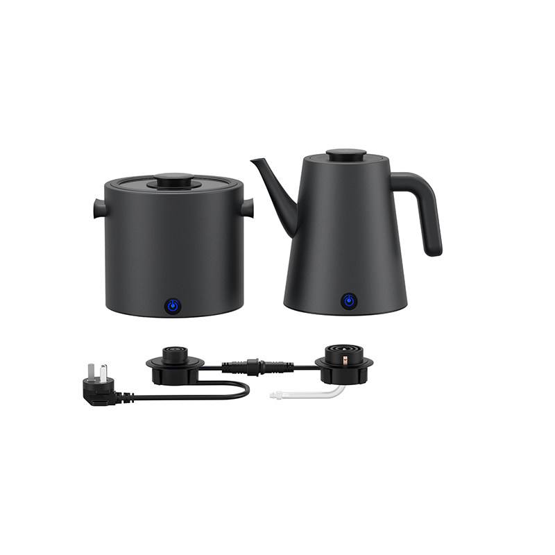岩板茶桌茶台茶电热烧水壶双孔全自动底部上水泡茶专用嵌入式