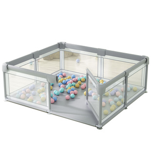 宝宝游戏围栏儿童防护栏爬行垫室内家用开门婴儿护栏定制客厅地上